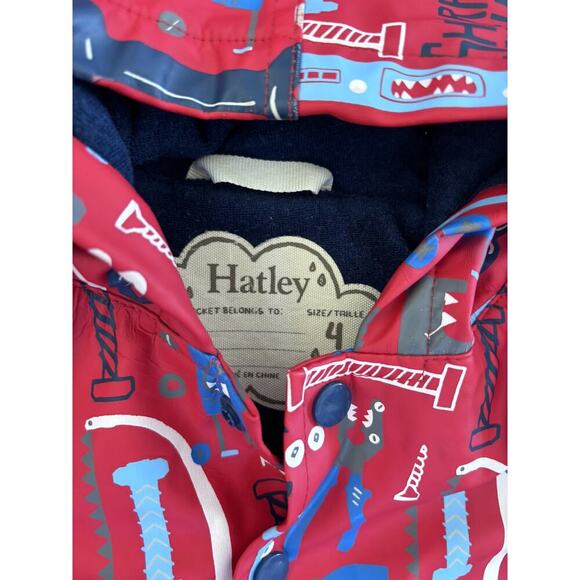 Hatley Mr. Fix It Tools Rain Jacket - Picture 8 of 11